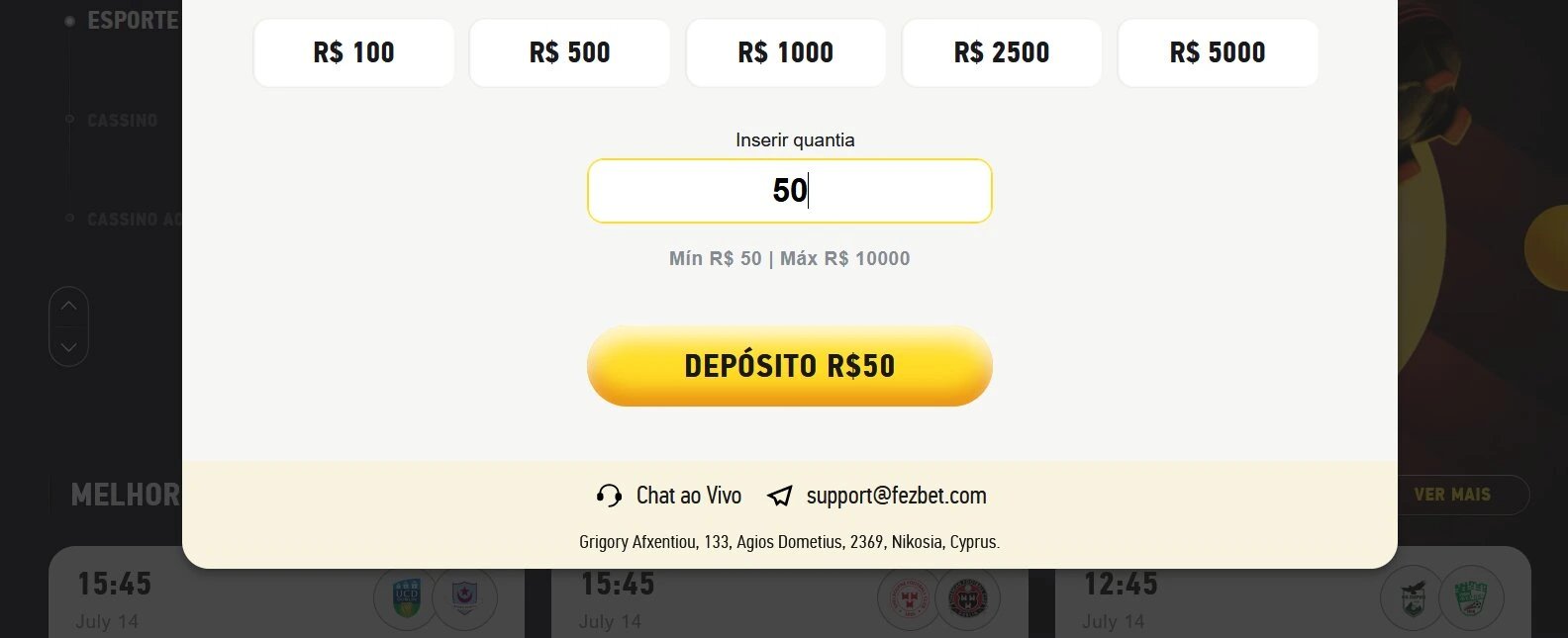 blaze aposta esportiva